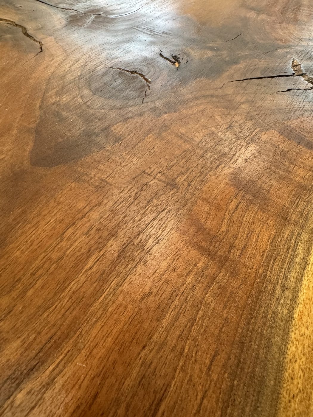 Black walnut slab