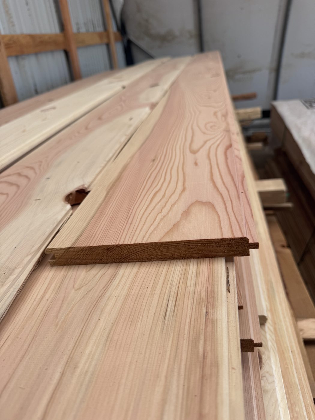 Tongue and groove profile