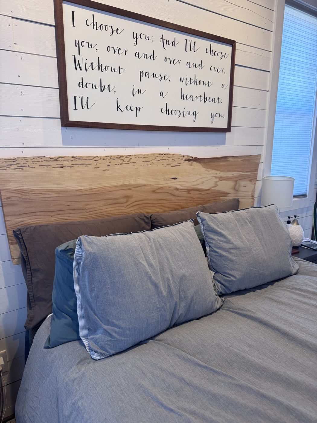 Ash headboard